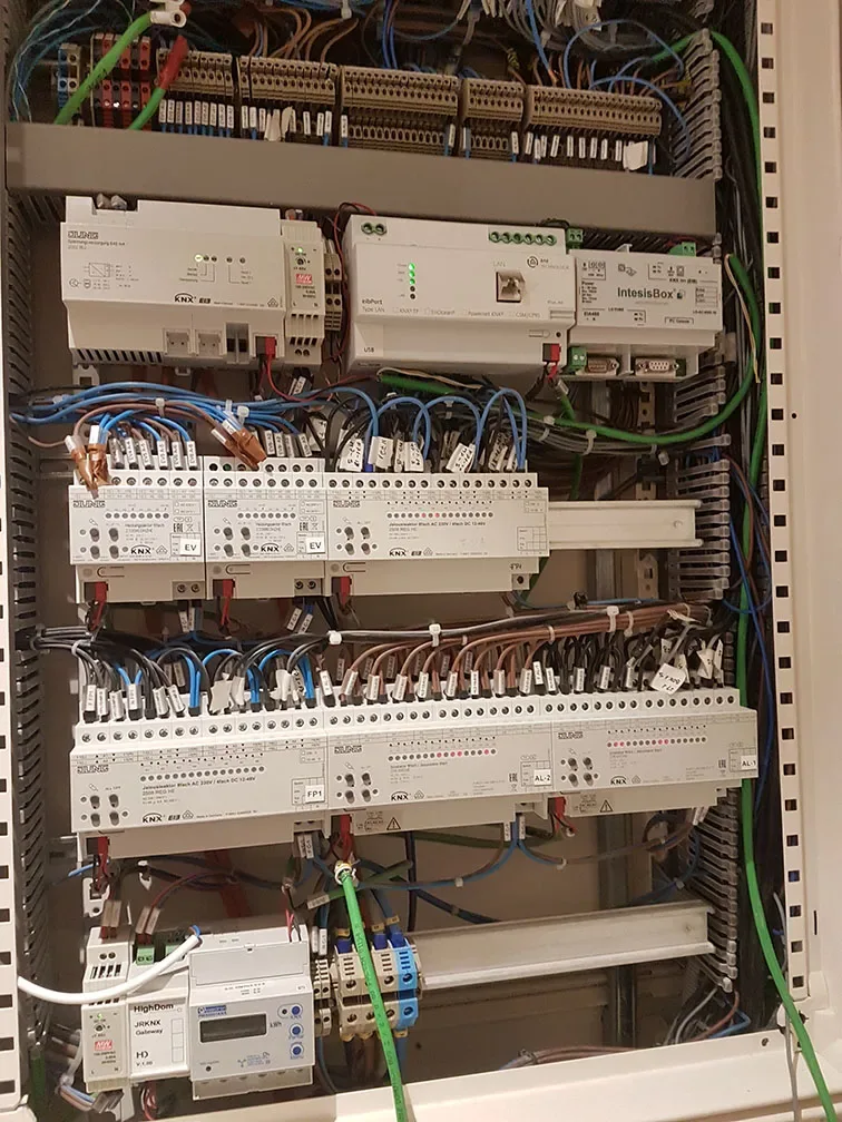 Instalación Cuadro Domótico
