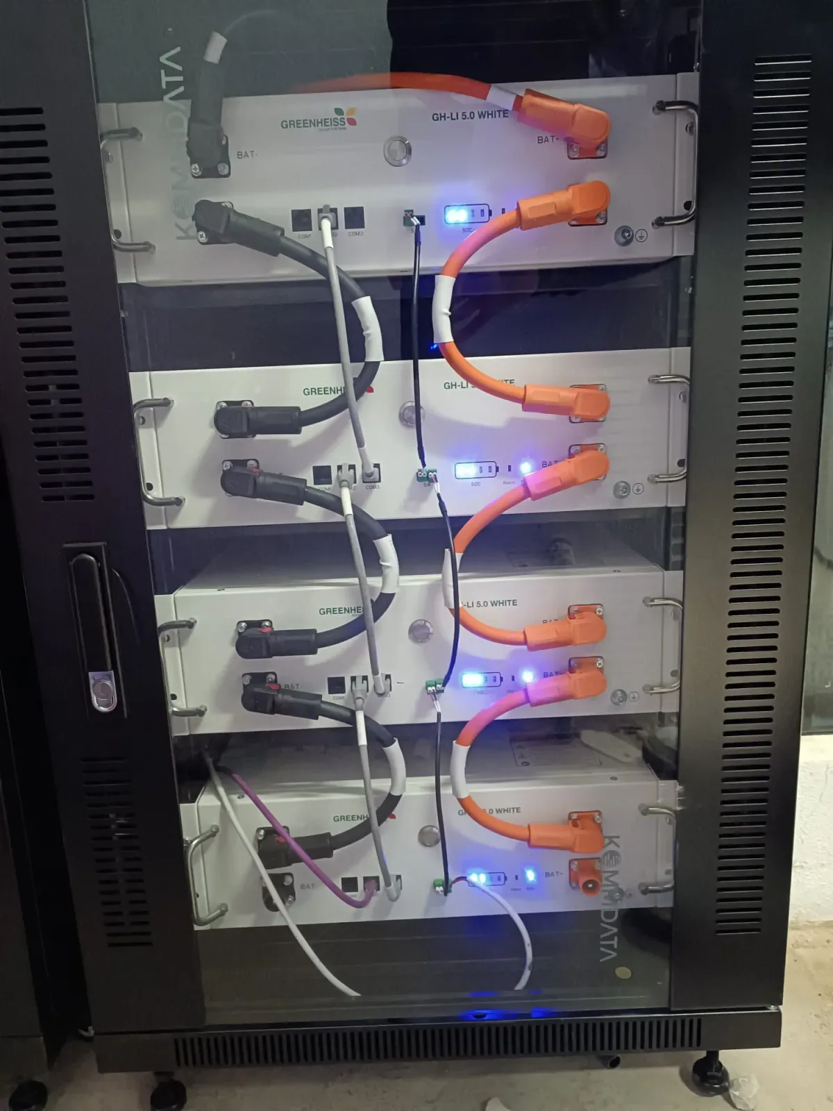 Instalación Baterías