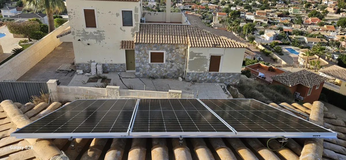 Instalación Paneles Solares